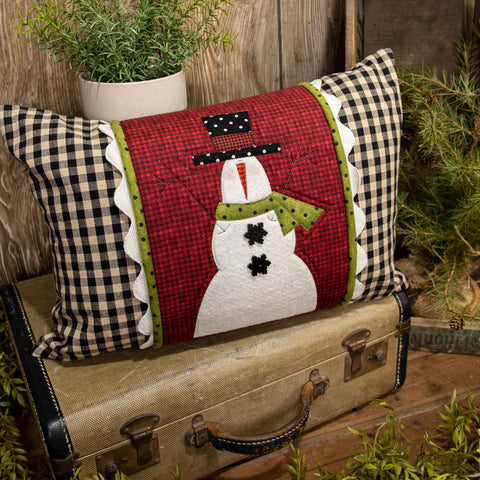 Whole Country Caboodle Frosty Flake Pillow Wrap & Cover Kit