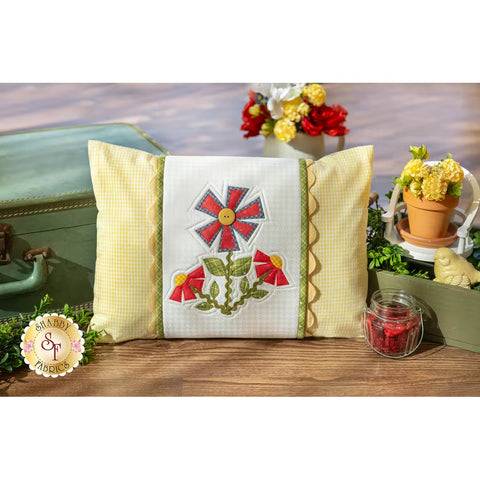 Whole Country Caboodle May Flowers Pillow Wrap & Cover Kit