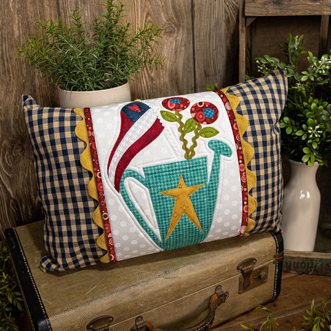 Whole Country Caboodle Garden Flag Pillow Wrap & Cover Kit