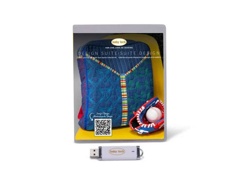 Baby Lock Design Suite Fills & Motifs Team Sports Collection #1