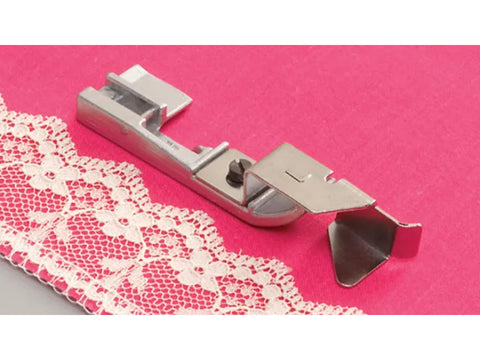 Lace Applicator Foot for 4-Thread Serger