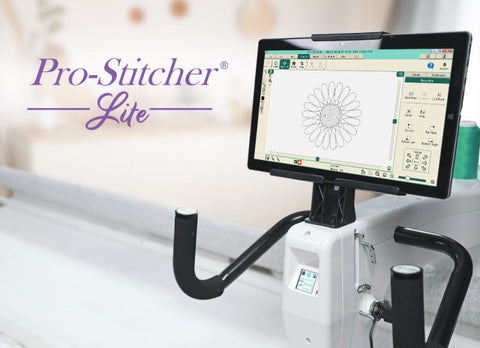 Baby Lock ProStitcher Lite Quilting Robotics Software for Gallant on Villa 2 Frame