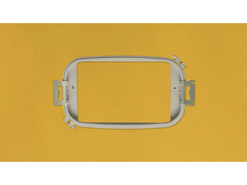 Multi-Needle Embroidery Frame (7 7/8" x 11 3/4") on a yellow background.