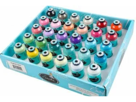 Embellish Matte Embroidery Thread Set - 30 Spool Set
