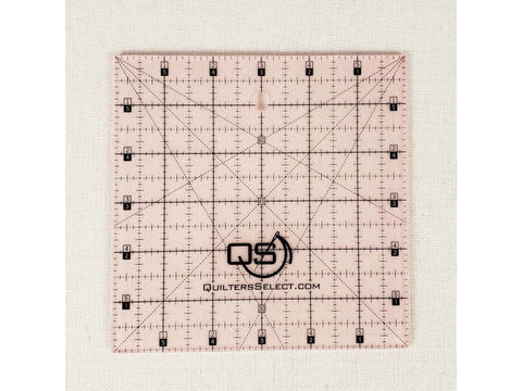 Quilters Select Non Slip Quilting Ruler Pink Special Edition - 6" x 6"
