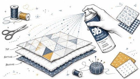 How to Use 505 Adhesive Spray for Flawless Sewing