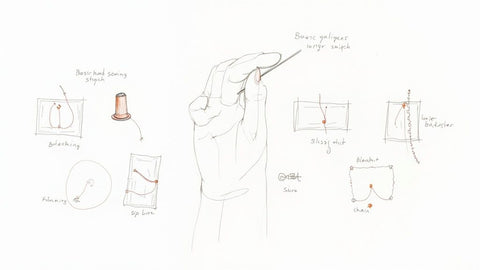 A Practical Guide to Basic Hand Sewing Stitches