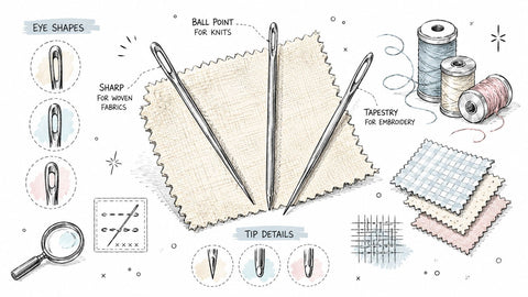 Best Needles for Embroidery and How to Choose Them