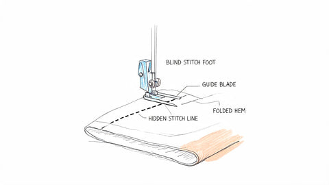 Master Your Blind Stitch Foot: Perfect Hems & Finishes
