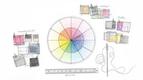 Color wheel for quilters: Craft Stunning Fabrics with a Proven Palette