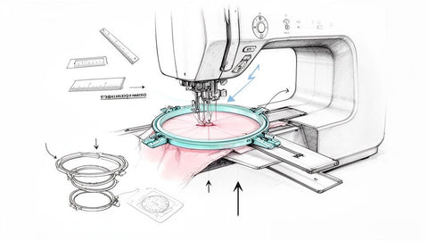 Master Your Machine With an Embroidery Hoop for Sewing Machine