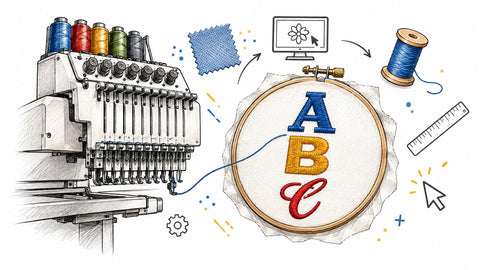 Embroidery Machine Fonts: A 2026 Guide