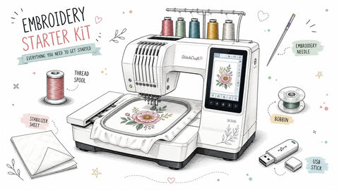 Embroidery Machine Starter Kit: A Complete Guide