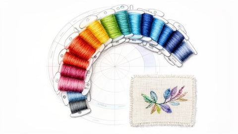Your Guide to Choosing Embroidery Thread Color