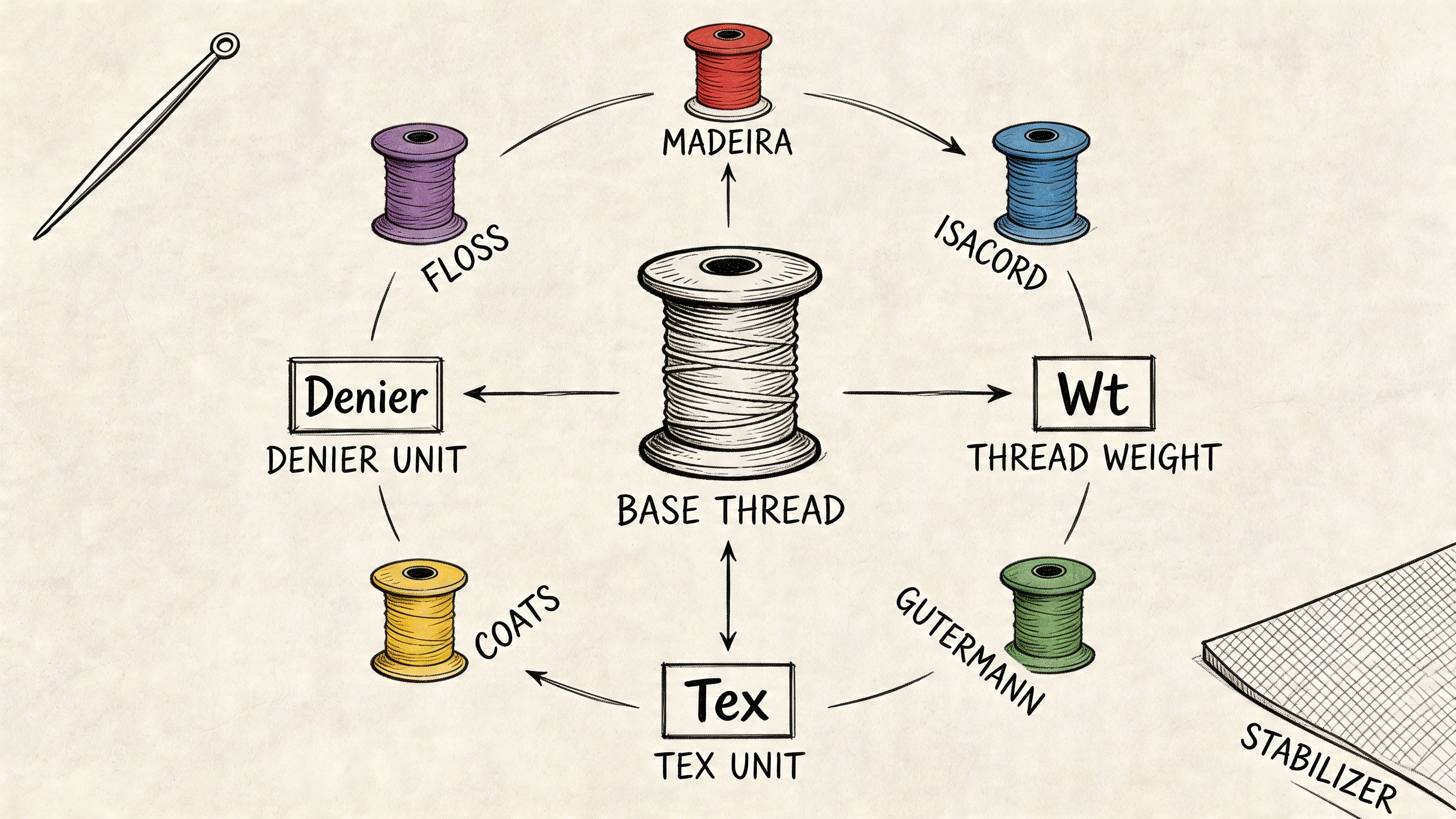 Embroidery Thread Conversion Chart Your Ultimate Guide BSew Inn