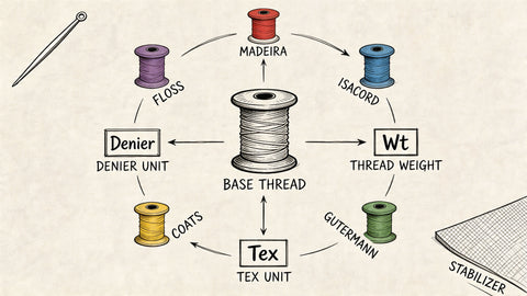 Embroidery Thread Conversion Chart Your Ultimate Guide