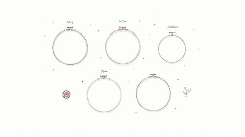Embroidery Hoop Size Chart for Perfect Stitches – B-Sew Inn