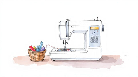 Unlock Your Creative Vision with a Sewing Machine Plus Coupon at B-Sew Inn