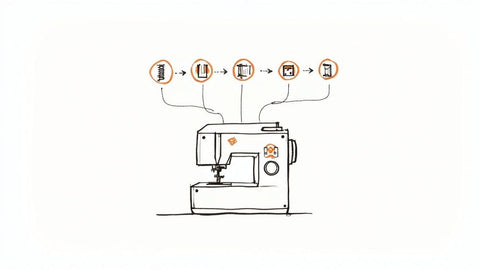singer one plus sewing machine: Quick Guide to Stitches
