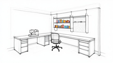 7 Sewing Room Organization Ideas for 2025
