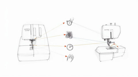 How does the Baby Lock Acclaim compare to other sergers?