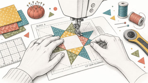 Foundation Paper Piecing Guide for Quilters