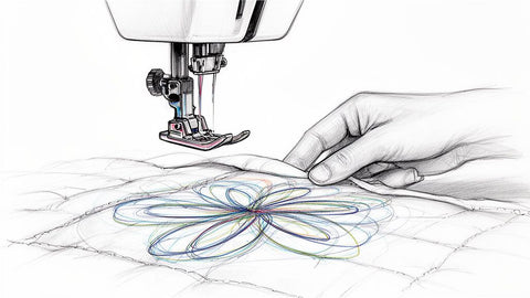 A Crafter's Guide to the Free Motion Sewing Machine Foot