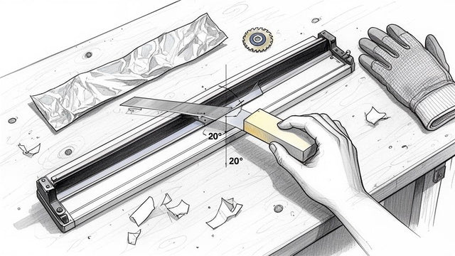 How to Sharpen Paper Cutter Blade for Perfect Cuts – B-Sew Inn