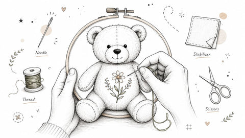 Create Perfect Embroiderable Stuffed Animals