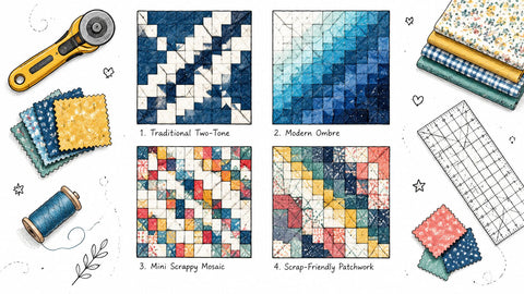 Find New Jacob's Ladder Quilt Patterns for 2026
