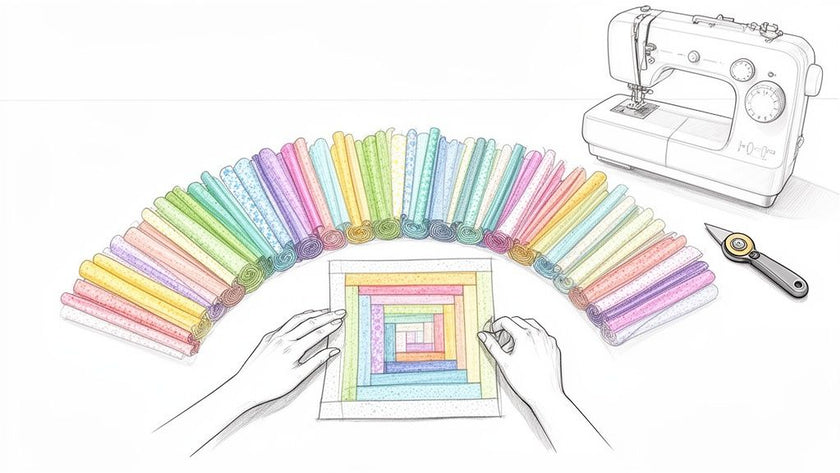 Jelly Roll Quilt Patterns for Beginners to Start Sewing Today – B-Sew Inn