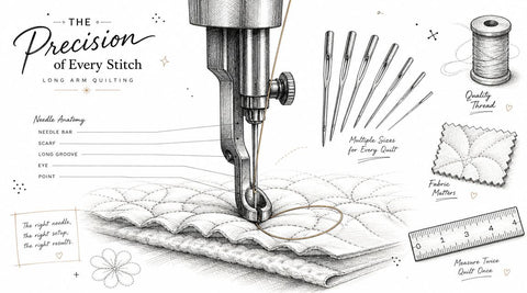 Master Long Arm Quilting Machine Needles for 2026