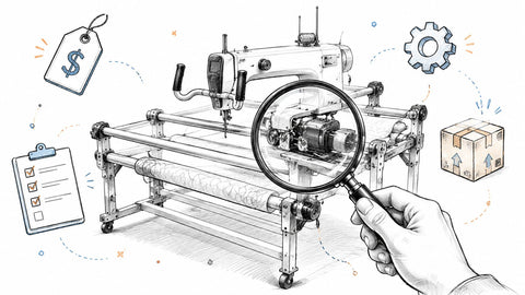How to Buy a Long Arm Quilting Machine Used