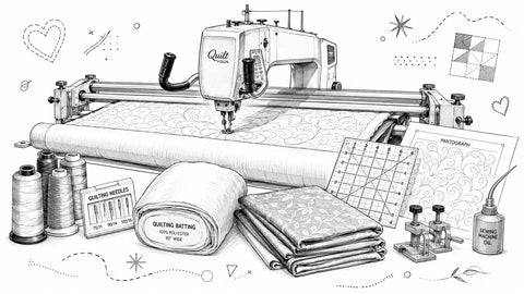 Long Arm Quilting Supplies: A Complete Beginner's Guide