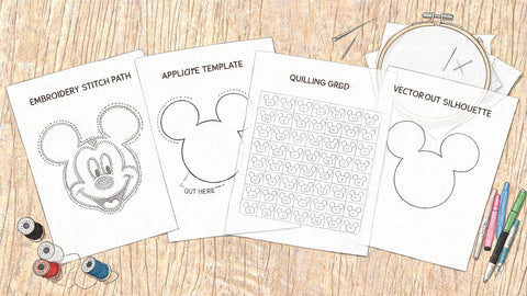 Mickey Mouse Patterns: A Crafter's How-To Guide