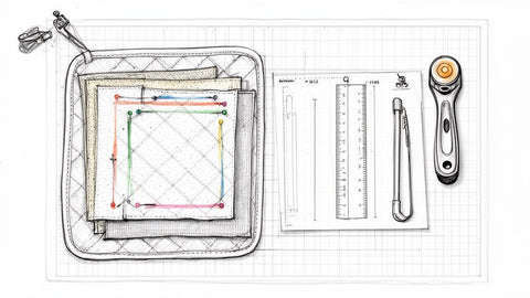 A Beginner-Friendly Pattern for Quilted Pot Holders