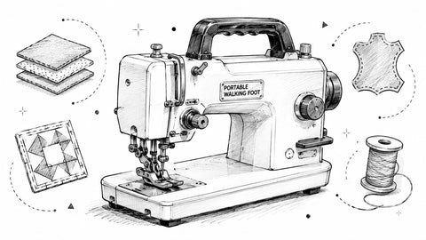 Best Portable Walking Foot Sewing Machines: Guide 2026