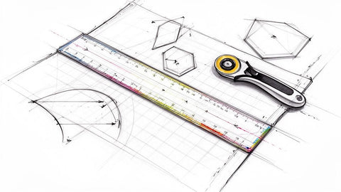 A Guide to Quilters Rulers and Templates for Perfect Cuts