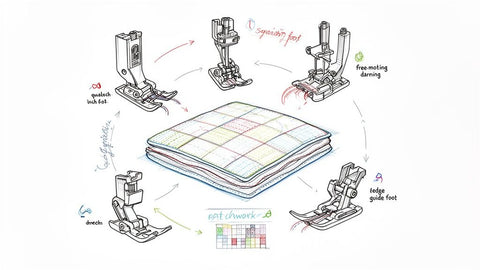 Your Guide to Quilting Sewing Machine Feet