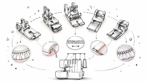 Serger Presser Feet: A Complete Guide for Every Sewist