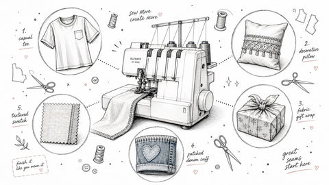 Fresh Serger Project Ideas for Every Skill