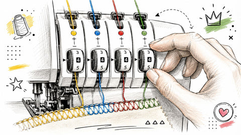 Serger Tension Adjustment: Master Your Stitches