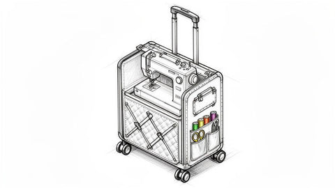 Sewing Machine Rolling Case: Your Guide to a Perfect Fit