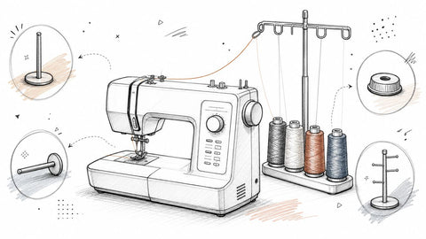 The Ultimate Sewing Machine Thread Holder Guide