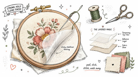 Sticky Stabilizer Embroidery: A Complete How-To Guide