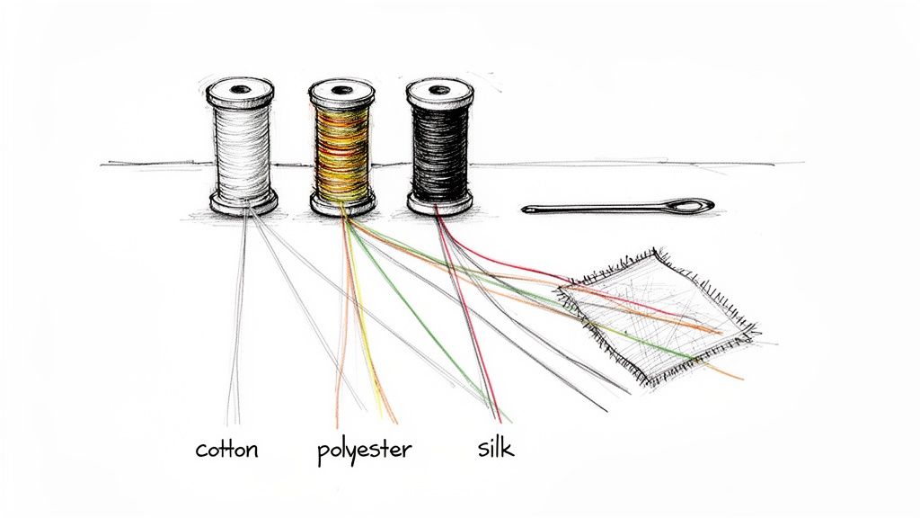 A Crafter's Guide to Thread Types for Sewing – B-Sew Inn