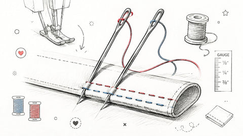 Twin Sewing Needle Guide: Types, Setup & Project Ideas
