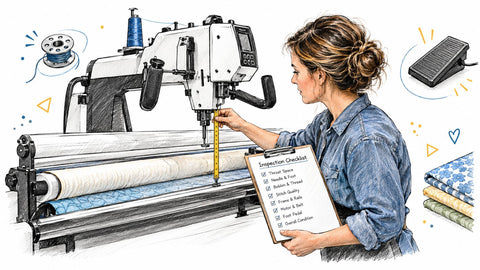 Used Longarm Quilting Machine Buying Guide