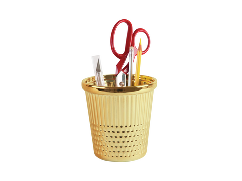 Hemline Gold Thimble Organizer