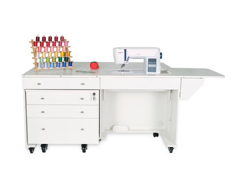 Kangaroo & Joey Dual Rail Electric Lift Sewing Cabinet